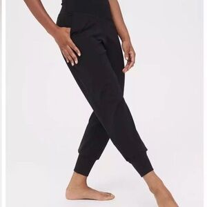 Aerie OFFLINE Black Jogger Pants size XXS